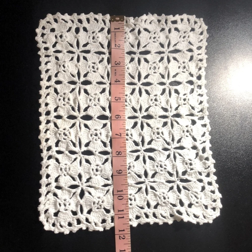 NEW LISTING! Vintage Crocheted Doilies Set